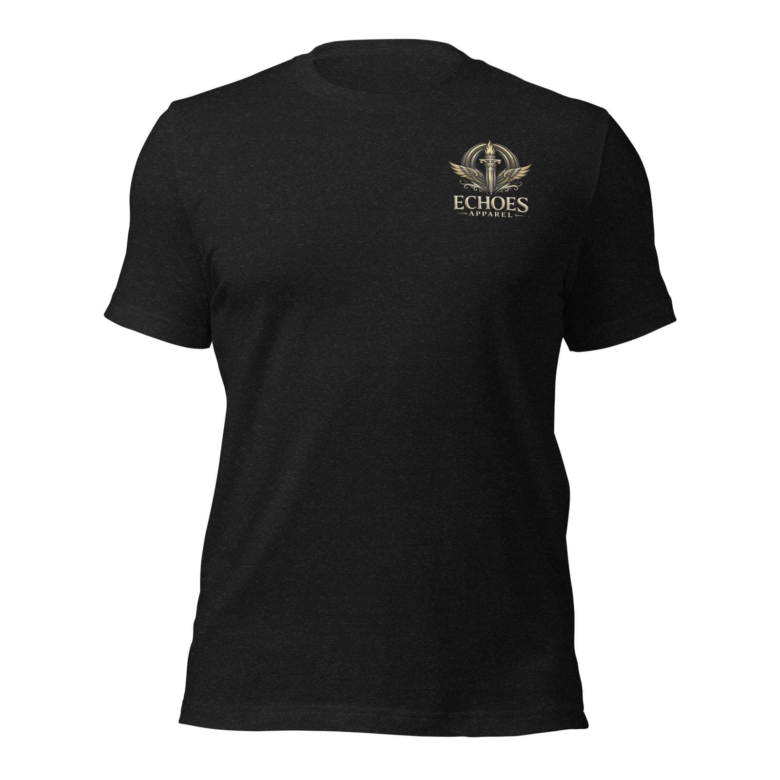 Death Couldn't Hold Him T-Shirt, Black Heather, Front