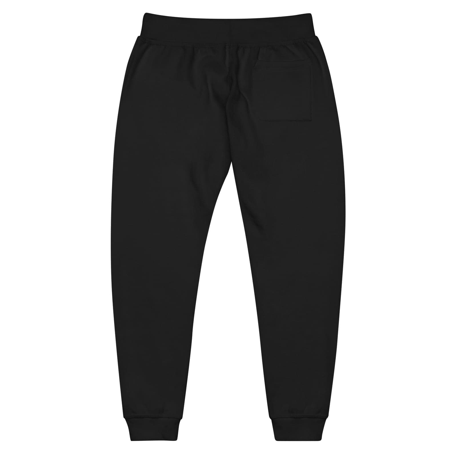No Weapon Formed Sweatpants, Black, Back, worn