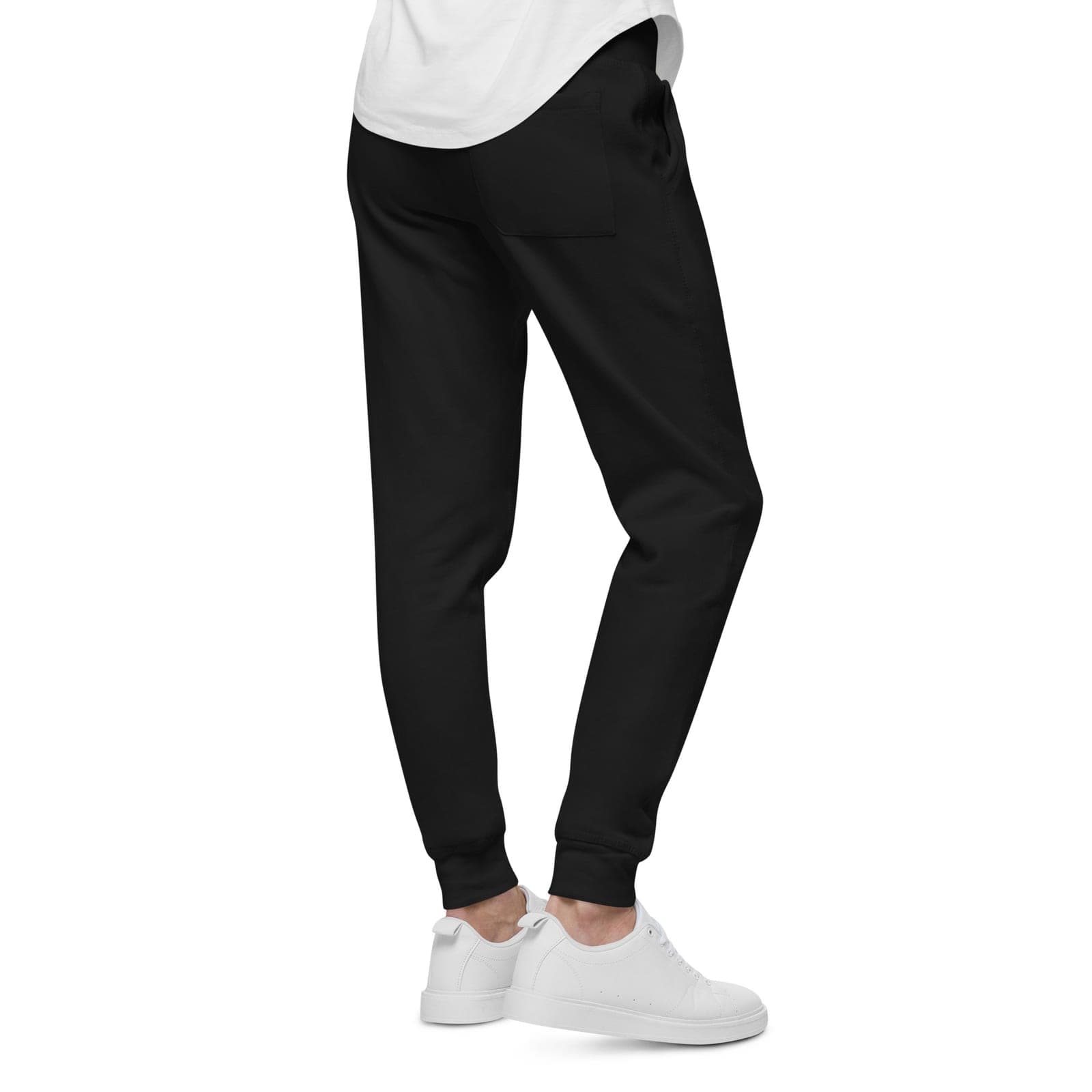 No Weapon Formed Sweatpants, Black, Back