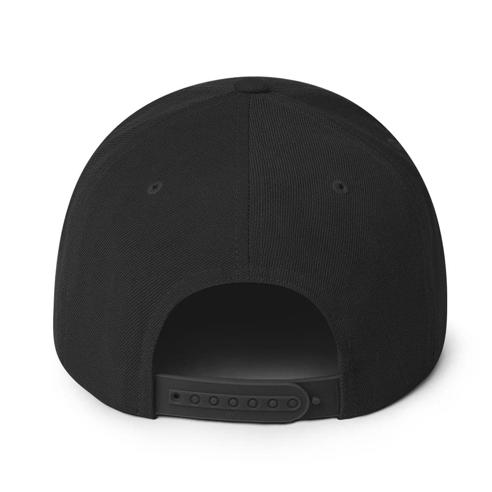 Unashamed Snapback, Black, Back
