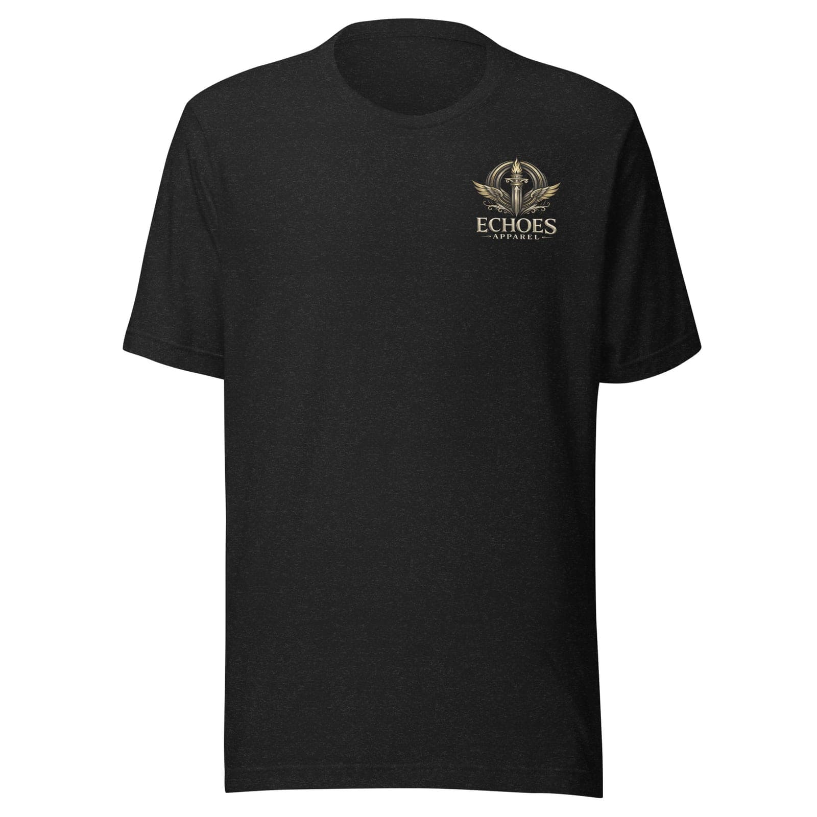 Wendigo T-Shirt, Black Heather, Front