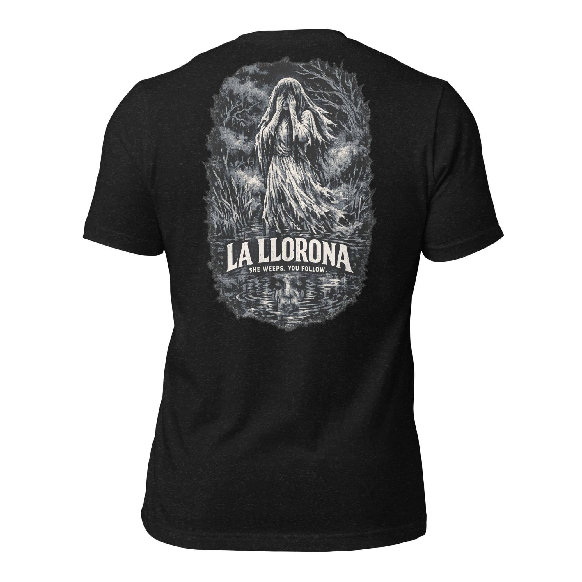 La Llorona T-Shirt, Black Heather