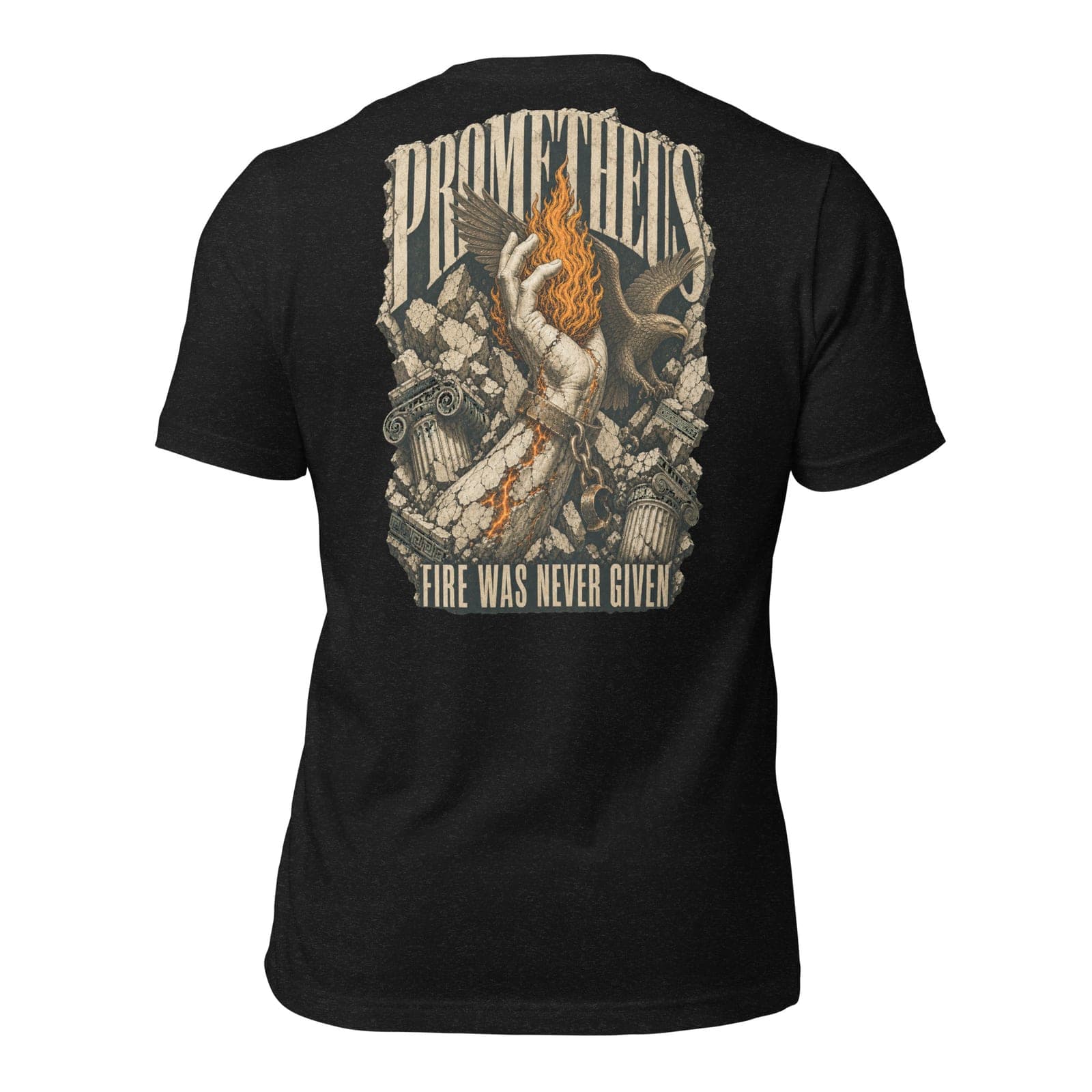 Prometheus T-Shirt, Black Heather
