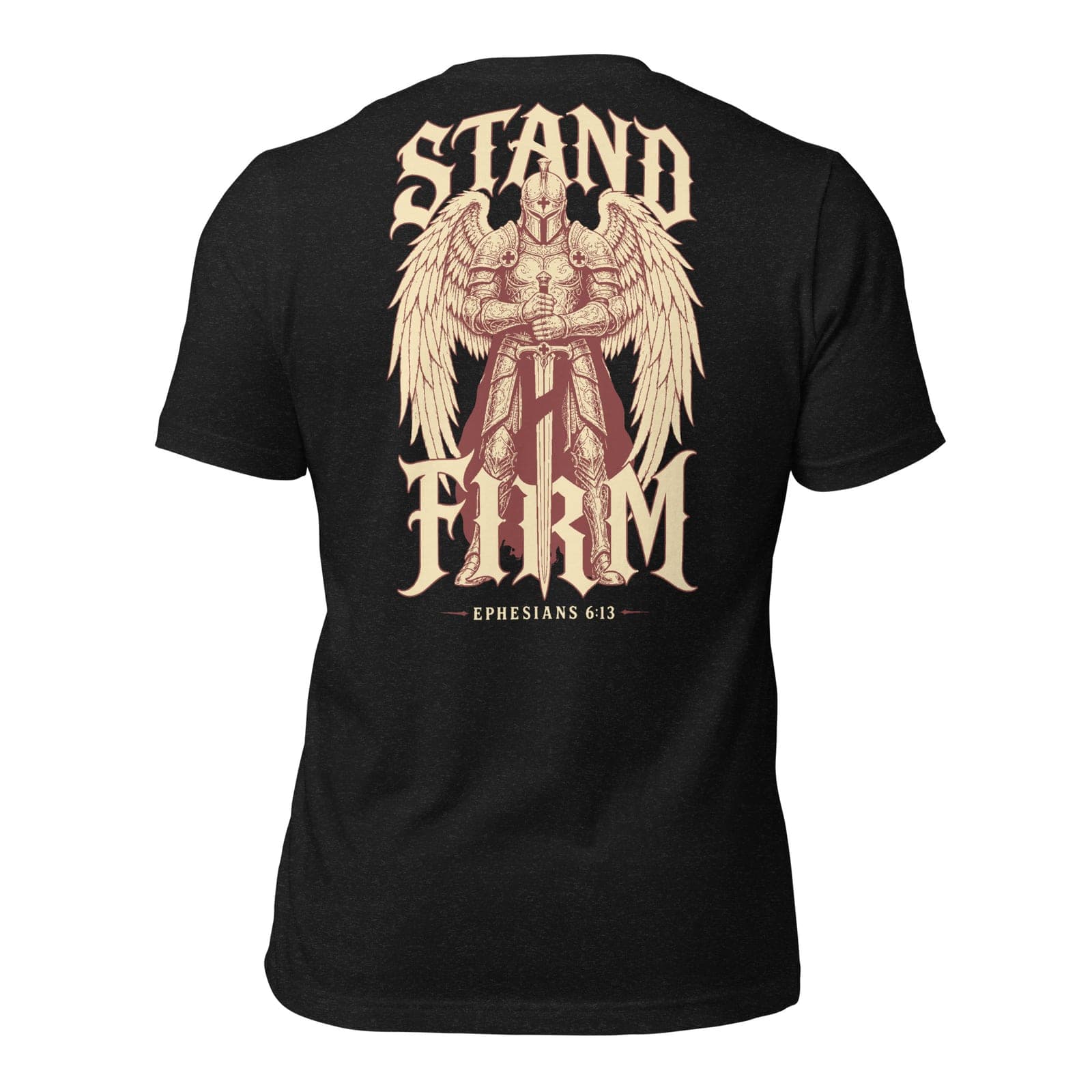 Stand Firm T-Shirt, Black Heather