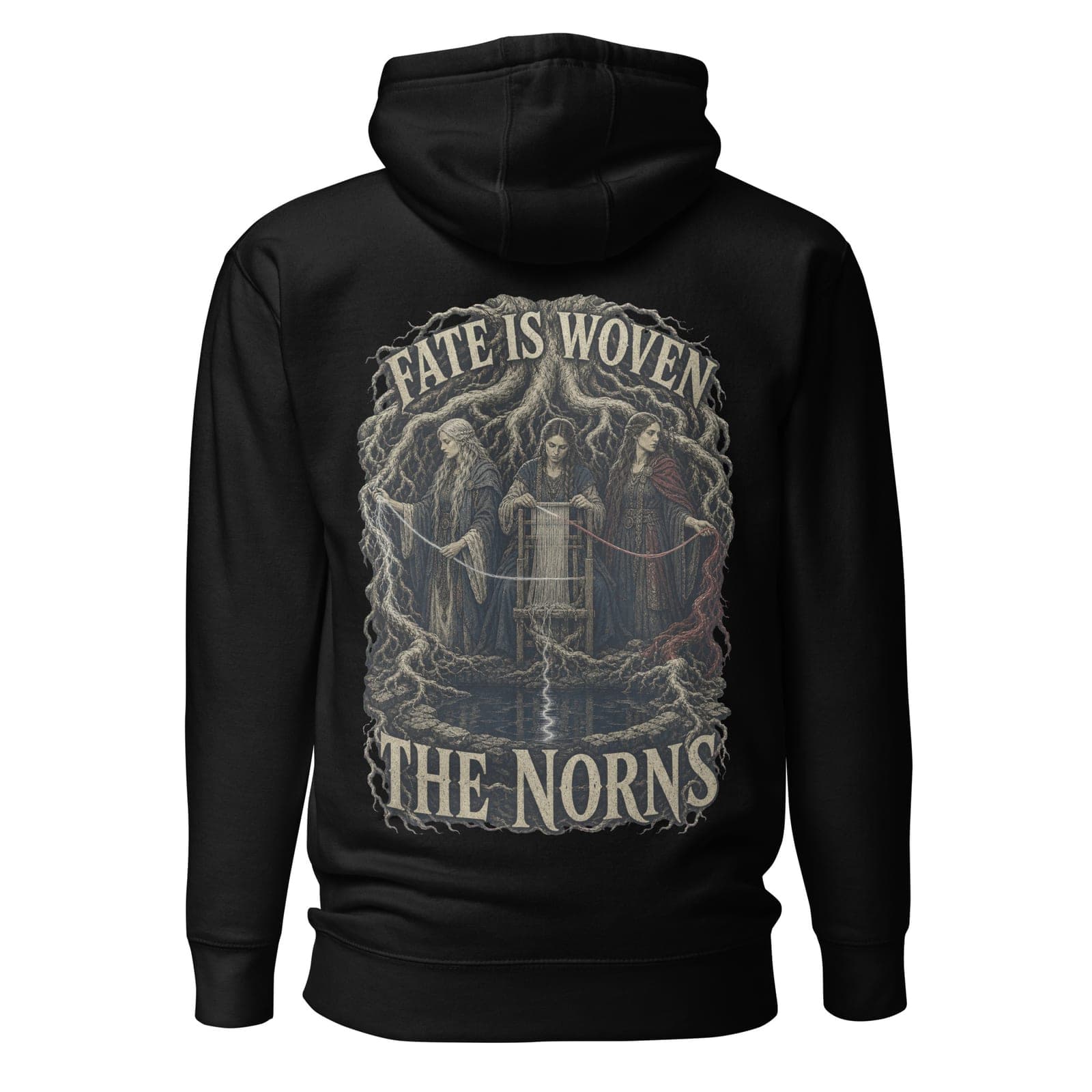 The Norns Hoodie, Black