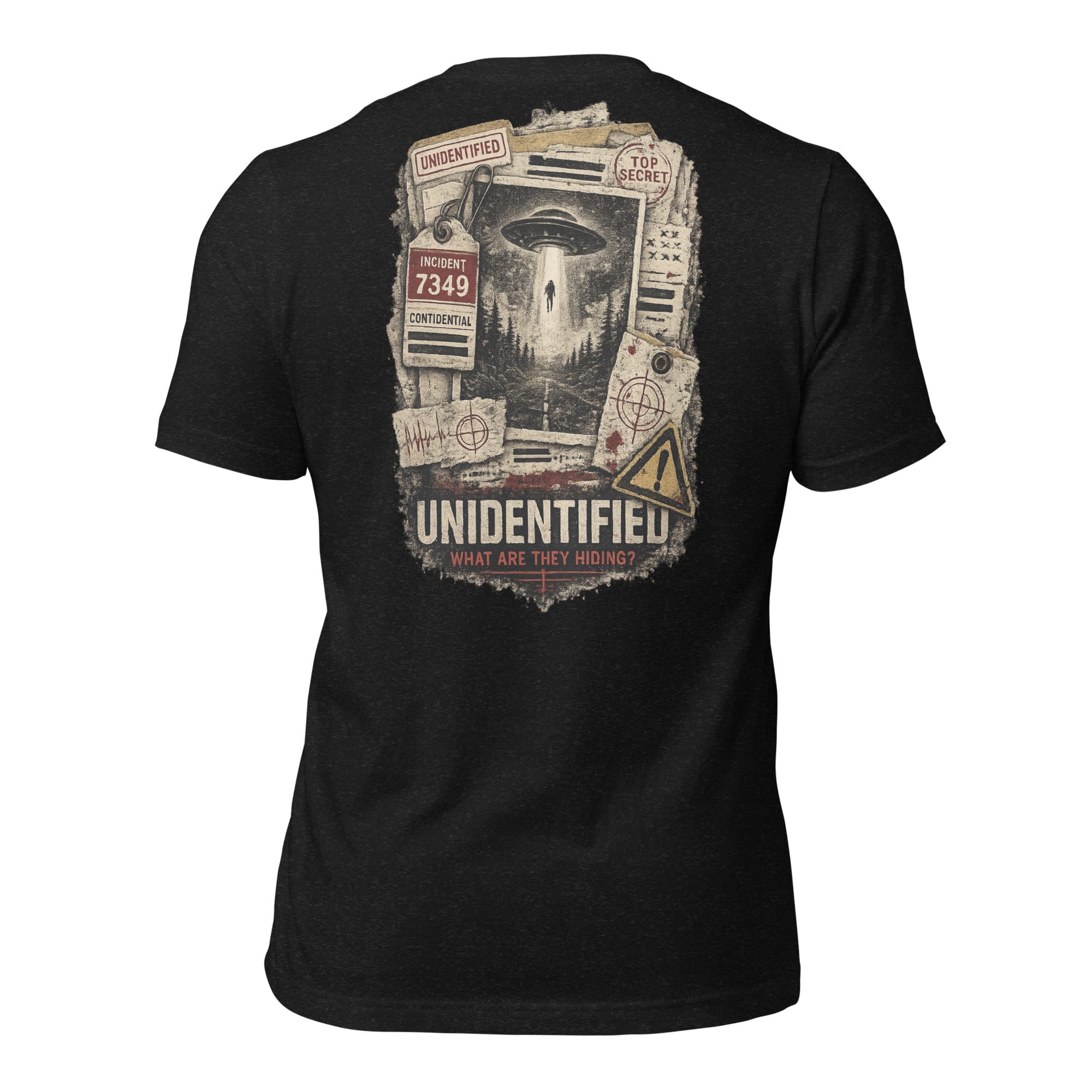 Unidentified T-Shirt, Black Heather