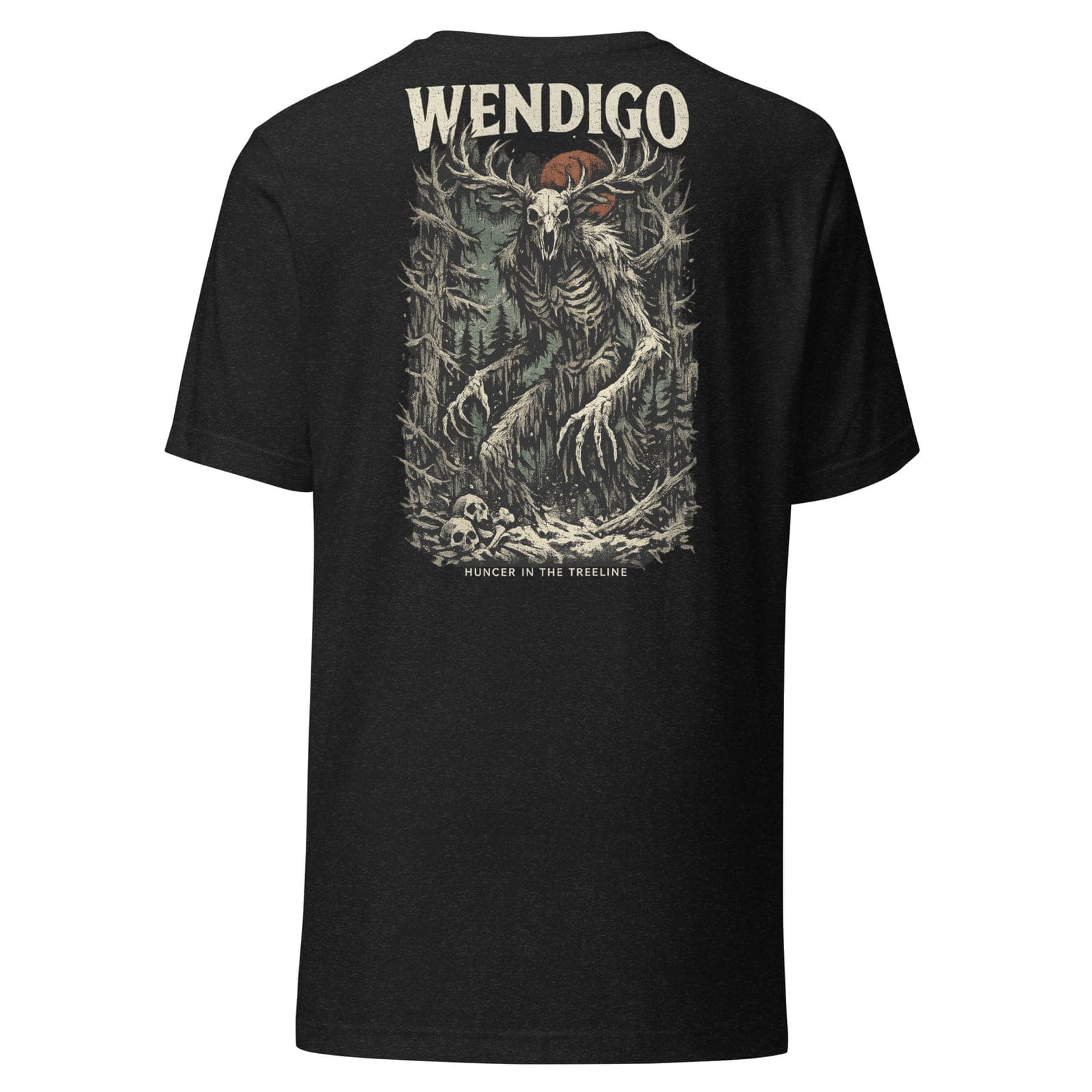 Wendigo T-Shirt, Black Heather